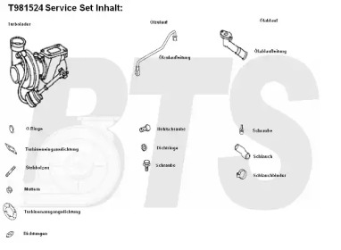 Компрессор BTS Turbo T981524